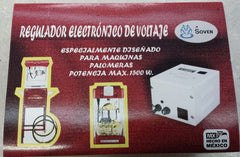 Compensadores regulador de corriente eléctrica, para tu maquina de palomitas de 1500 watts